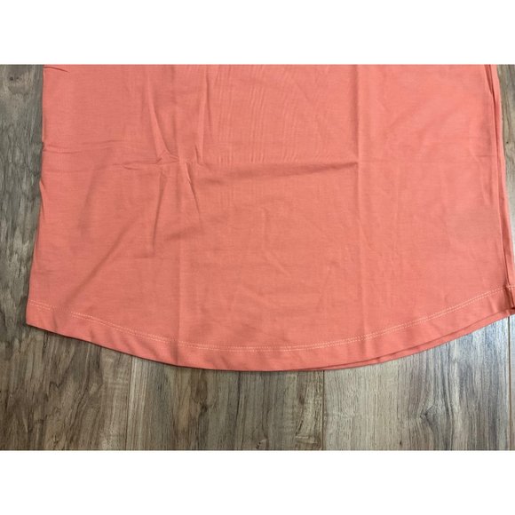 New Never Worn Men's CUTS AO Universal Curve-Hem Orange Tee Small - Picture 7 of 12